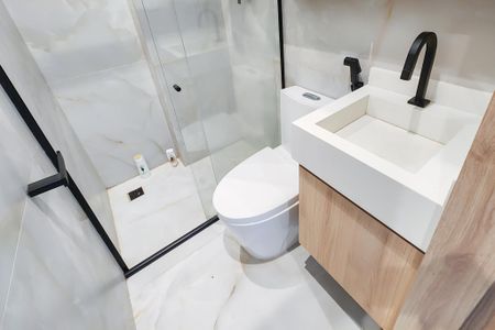 Studio para alugar com 28m², 1 quarto e sem vagaBanheiro 