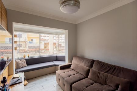 Sala de estar  de apartamento à venda com 3 quartos, 69m² em Vila Santana, São Paulo