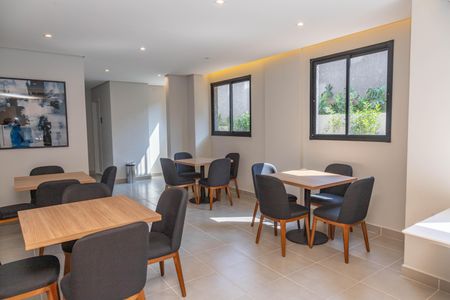 Apartamento à venda com 45m², 1 quarto e 1 vagaÁrea comum - Salão de festas