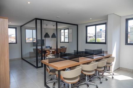 Apartamento à venda com 45m², 1 quarto e 1 vagaHome office 