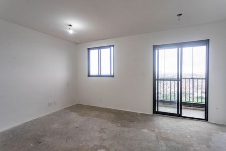 Sala  de apartamento à venda com 1 quarto, 45m² em Vila Santa Luzia, São Bernardo do Campo