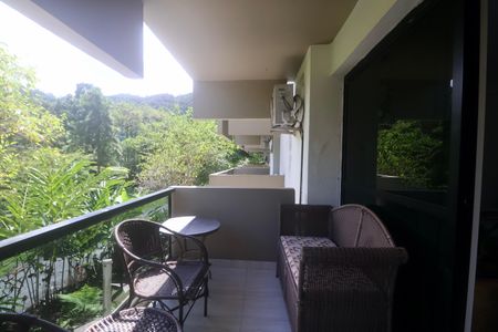 Varanda de apartamento para alugar com 3 quartos, 170m² em Balneario Cidade Atlantica, Guarujá