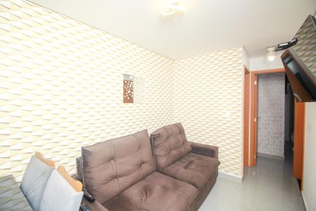 Sala de apartamento à venda com 2 quartos, 45m² em Vila Pires, Santo André