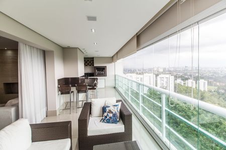 Varanda gourmet de apartamento para alugar com 3 quartos, 202m² em Alphaville Empresarial, Santana de Parnaíba