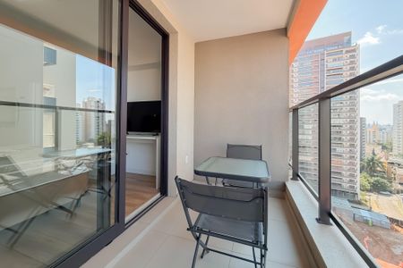 Varanda de kitnet/studio para alugar com 1 quarto, 25m² em Vila Mariana, São Paulo