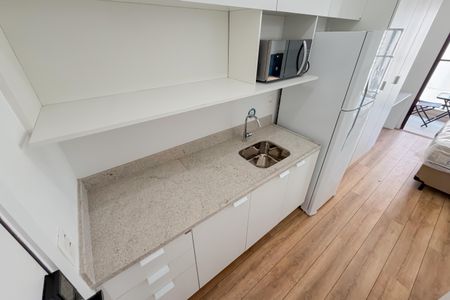 Studio para alugar com 25m², 1 quarto e sem vagaCozinha