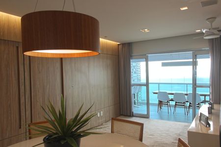 Sala de apartamento para alugar com 3 quartos, 136m² em Pompéia, Santos