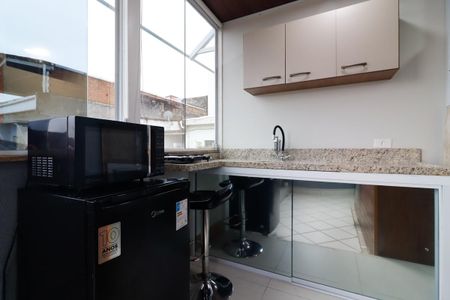 Studio para alugar com 21m², 1 quarto e sem vaga Studio para alugar com 21m², 1 quarto e sem vagaCozinha