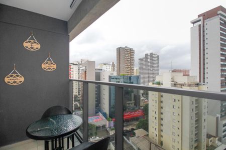 Varanda de kitnet/studio à venda com 1 quarto, 22m² em Paraíso, São Paulo