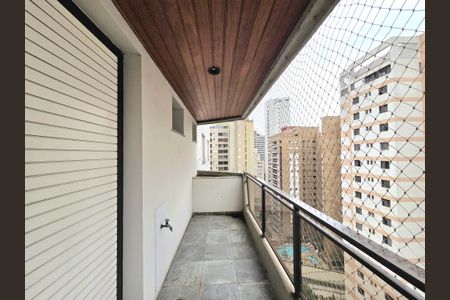 Apartamento à venda com 161m², 3 quartos e 2 vagasVaranda da Suíte 1