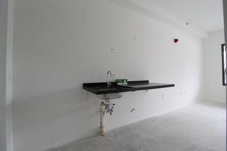 Cozinha de kitnet/studio à venda com 1 quarto, 30m² em Indianópolis, São Paulo