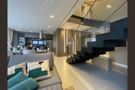 Sala de casa à venda com 4 quartos, 320m² em Alphaville Nova Lima, Nova Lima