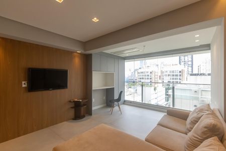 Apartamento à venda com 68m², 1 quarto e 2 vagasSala