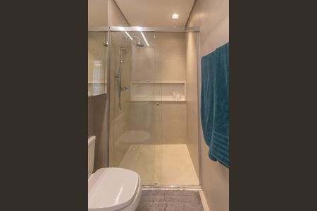 Apartamento à venda com 68m², 1 quarto e 2 vagasBanheiro da Suíte