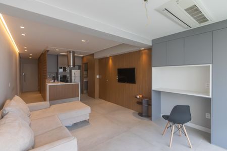 Apartamento à venda com 68m², 1 quarto e 2 vagasSala