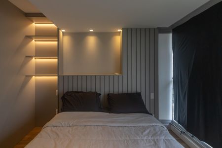 Apartamento à venda com 68m², 1 quarto e 2 vagasQuarto Suíte