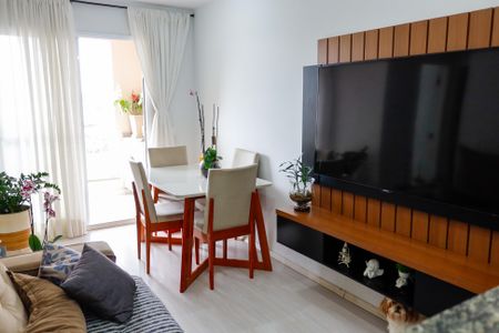 sala de apartamento para alugar com 2 quartos, 48m² em Santa Maria, Osasco