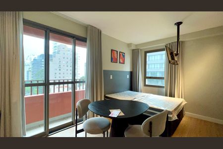 Studio de kitnet/studio para alugar com 1 quarto, 25m² em Jardins, São Paulo