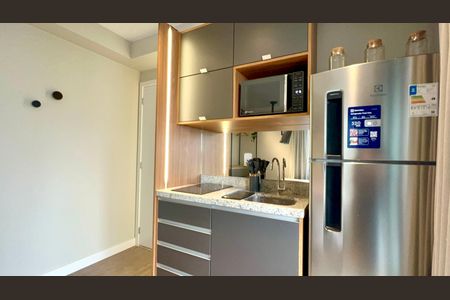 Studio à venda com 25m², 1 quarto e sem vaga Studio à venda com 25m², 1 quarto e sem vagaCozinha