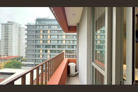 Studio à venda com 25m², 1 quarto e sem vaga Studio à venda com 25m², 1 quarto e sem vagaSacada