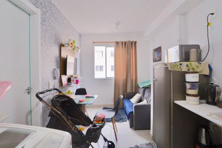 Sala/Cozinha de apartamento para alugar com 1 quarto, 32m² em Brás, São Paulo