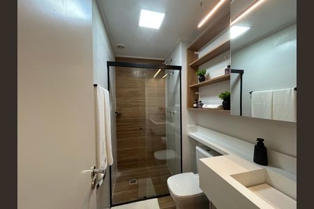 Apartamento para alugar com 69m², 2 quartos e 1 vagaBanheiro da Suíte