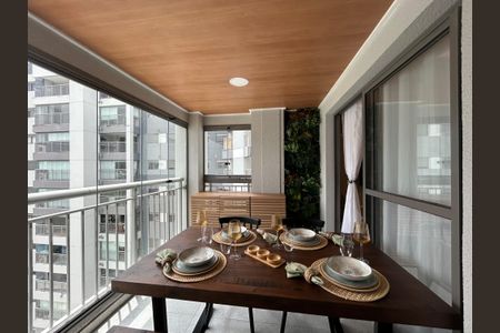 Varanda da Sala de apartamento para alugar com 2 quartos, 69m² em City América, São Paulo