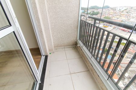 Varanda de apartamento para alugar com 2 quartos, 51m² em Cidade Kemel, Ferraz de Vasconcelos