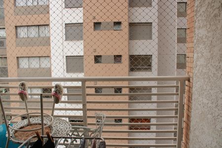Varanda da Sala de apartamento à venda com 2 quartos, 61m² em Vila Dom Pedro I, São Paulo