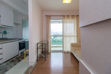 Sala de apartamento para alugar com 1 quarto, 38m² em Santo Amaro, São Paulo