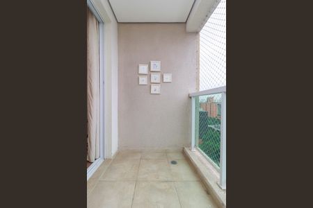 Sala - Varanda de apartamento para alugar com 1 quarto, 38m² em Santo Amaro, São Paulo