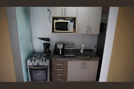 Cozinha de apartamento à venda com 2 quartos, 45m² em Ponte Grande, Guarulhos