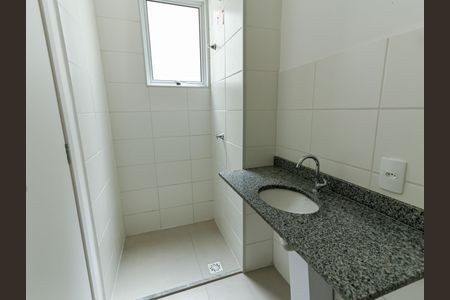 Banheiro da Suíte de apartamento à venda com 2 quartos, 47m² em Palmeiras, Belo Horizonte