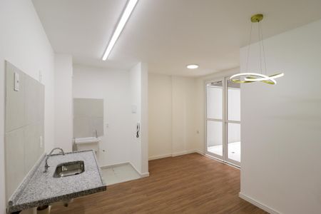 Sala/Cozinha/Área de Serviço de apartamento para alugar com 2 quartos, 59m² em Limão, São Paulo