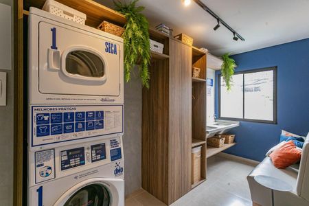Apartamento para alugar com 34m², 2 quartos e sem vagaLavanderia