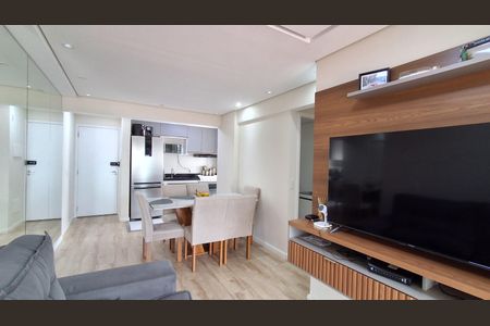Sala  de apartamento para alugar com 2 quartos, 58m² em Vila Goncalves, São Bernardo do Campo
