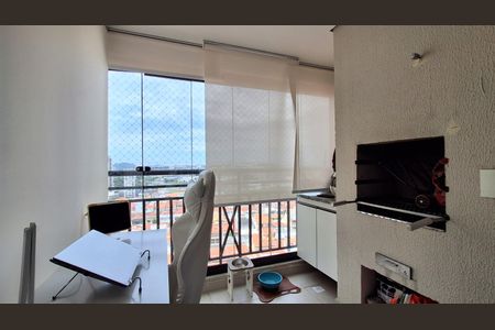 Varanda  de apartamento para alugar com 2 quartos, 58m² em Vila Goncalves, São Bernardo do Campo