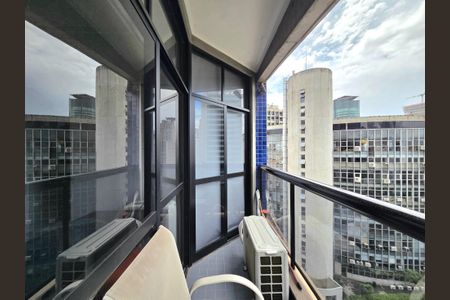 Apartamento para alugar com 43m², 1 quarto e 1 vagaVaranda