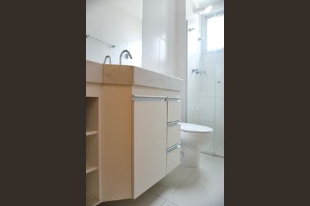 Apartamento à venda com 63m², 2 quartos e 2 vagasBanheiro Social - Armários