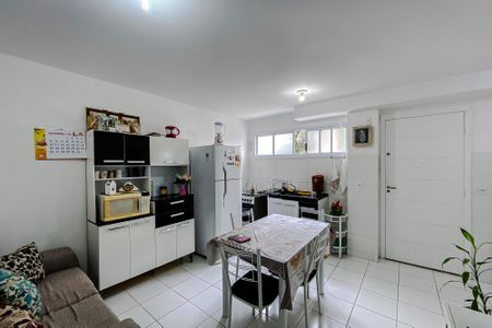 Sala/Cozinha de apartamento à venda com 1 quarto, 43m² em Vila do Encontro, São Paulo