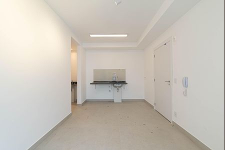 Sala - Cozinha Integrada de kitnet/studio à venda com 1 quarto, 31m² em Jardim das Acacias, São Paulo