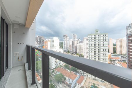 Varanda de kitnet/studio à venda com 1 quarto, 31m² em Jardim das Acacias, São Paulo