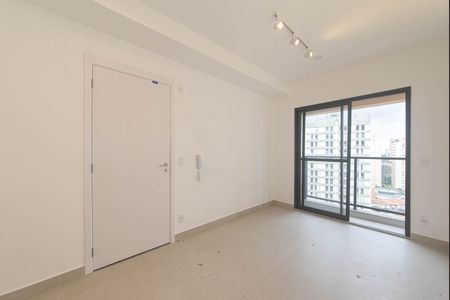 Sala - Cozinha Integrada de kitnet/studio à venda com 1 quarto, 31m² em Jardim das Acacias, São Paulo