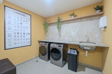 Studio para alugar com 26m², 1 quarto e sem vagaLavanderia