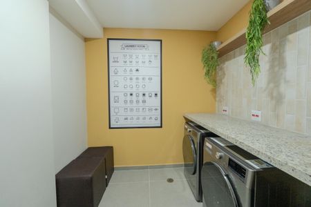 Studio para alugar com 26m², 1 quarto e sem vagaLavanderia