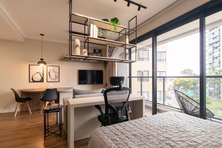 Studio para alugar com 35m², 1 quarto e sem vagaStudio