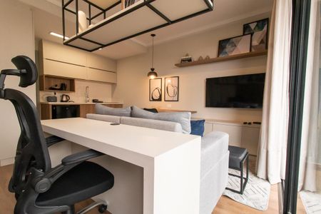 Studio para alugar com 35m², 1 quarto e sem vagaDetalhe