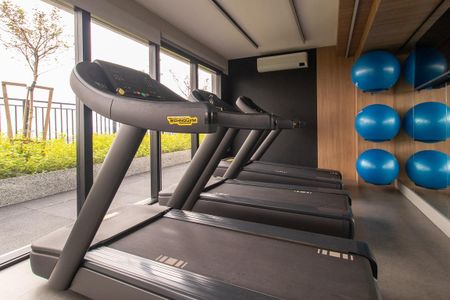 Studio para alugar com 35m², 1 quarto e sem vagaÁrea comum - Academia