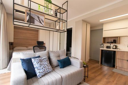 Studio de kitnet/studio para alugar com 1 quarto, 35m² em Cristo Rei, Curitiba