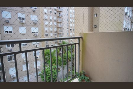 Varanda da Sala de apartamento à venda com 3 quartos, 67m² em Tristeza, Porto Alegre